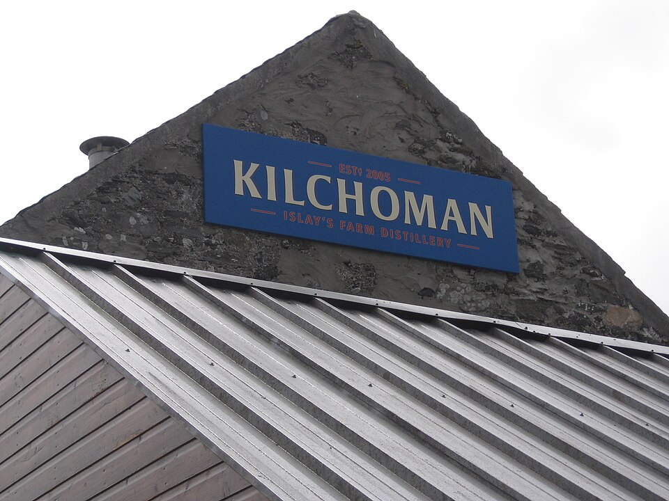 Kilchoman distillery farm buildings on Rockside Farm, Islay